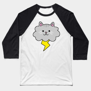 cat lightning Baseball T-Shirt